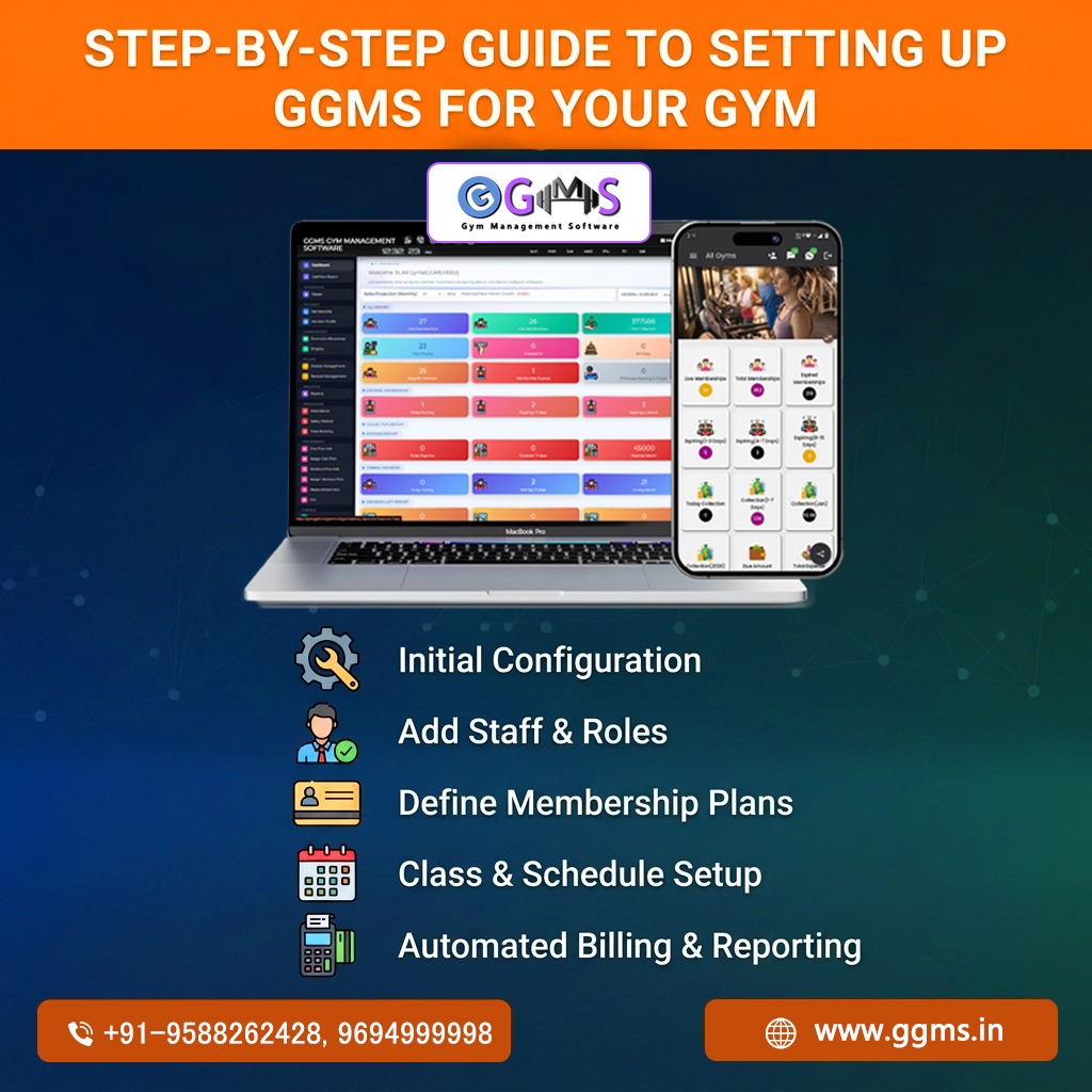 Step-by-Step Guide to Setting up GGMS Gym Management Software for Your Gym