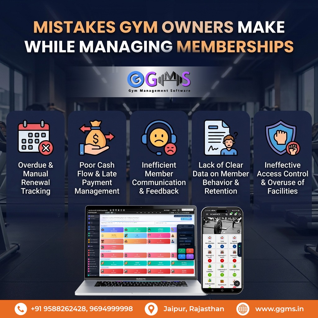 Mistakes Gym Owners Make While Managing Memberships